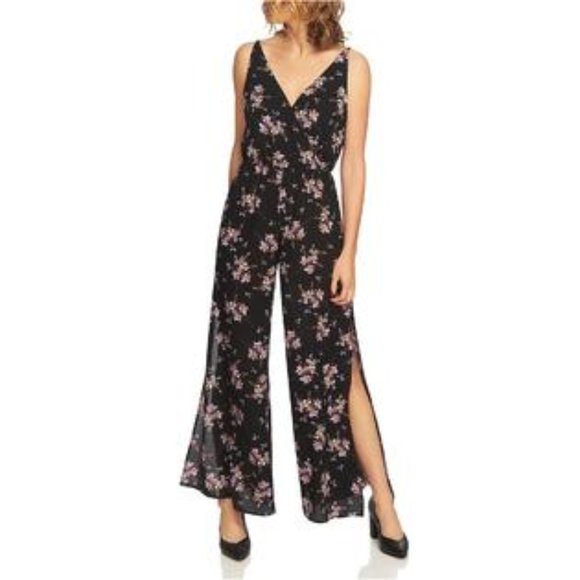 surplice jumpsuit